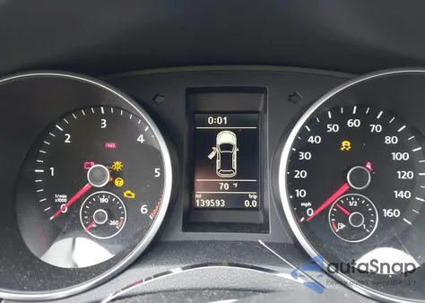 2014 Volkswagen Golf 2.0L Tdi из США, поврежденный, VIN WVWNM7AJ7EW009759